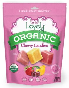 Organic Chewy candies by lovely