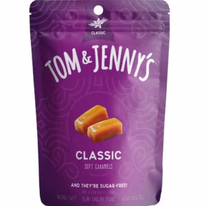 toms and jennys sugar free soft caramel candy