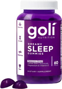 Goli Dreamy sleep gummies product
